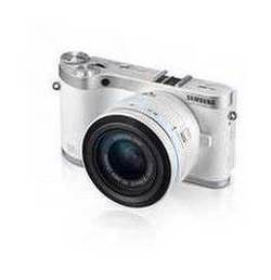 Samsung NX300 20.3MP Camera with 20-50mm Lens - White
